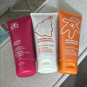 NEW Arbonne Body and Hair Care Trio